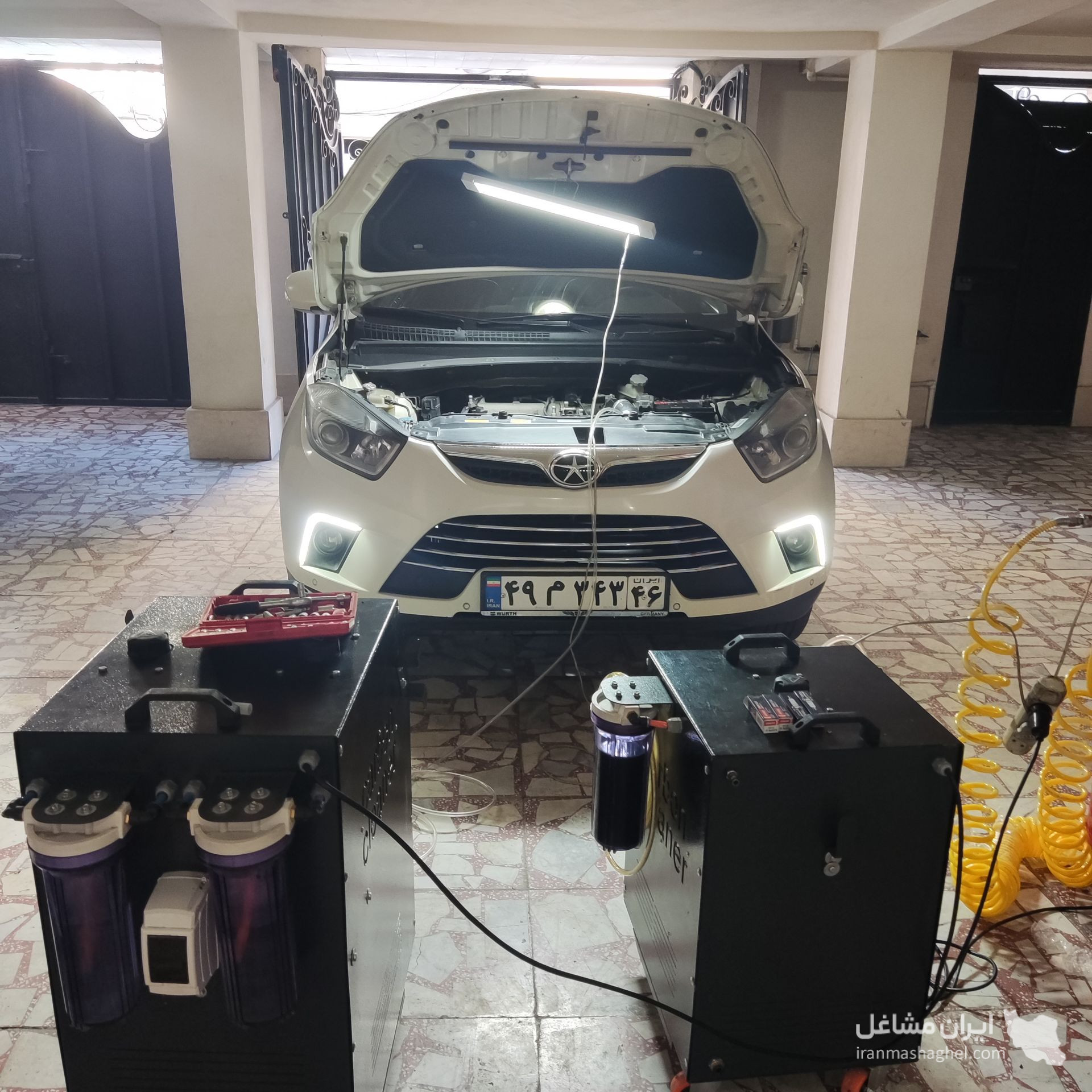 مرکز کربن زدایی موتور خودرو کربن رشت ذاکری در رشت