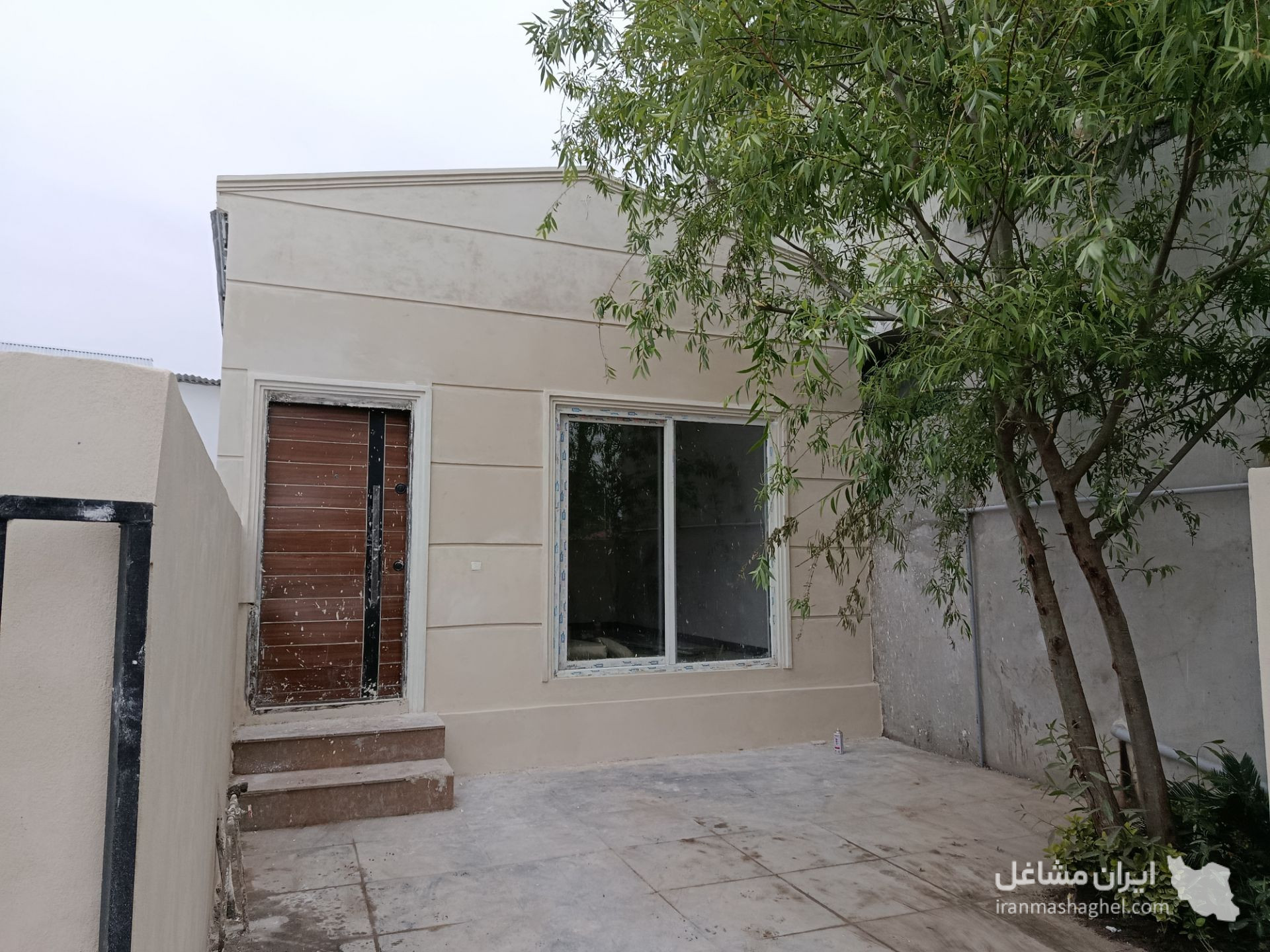 طراحی و اجرای نمای مدرن ساختمان به مدیریت شرفخانی در آمل