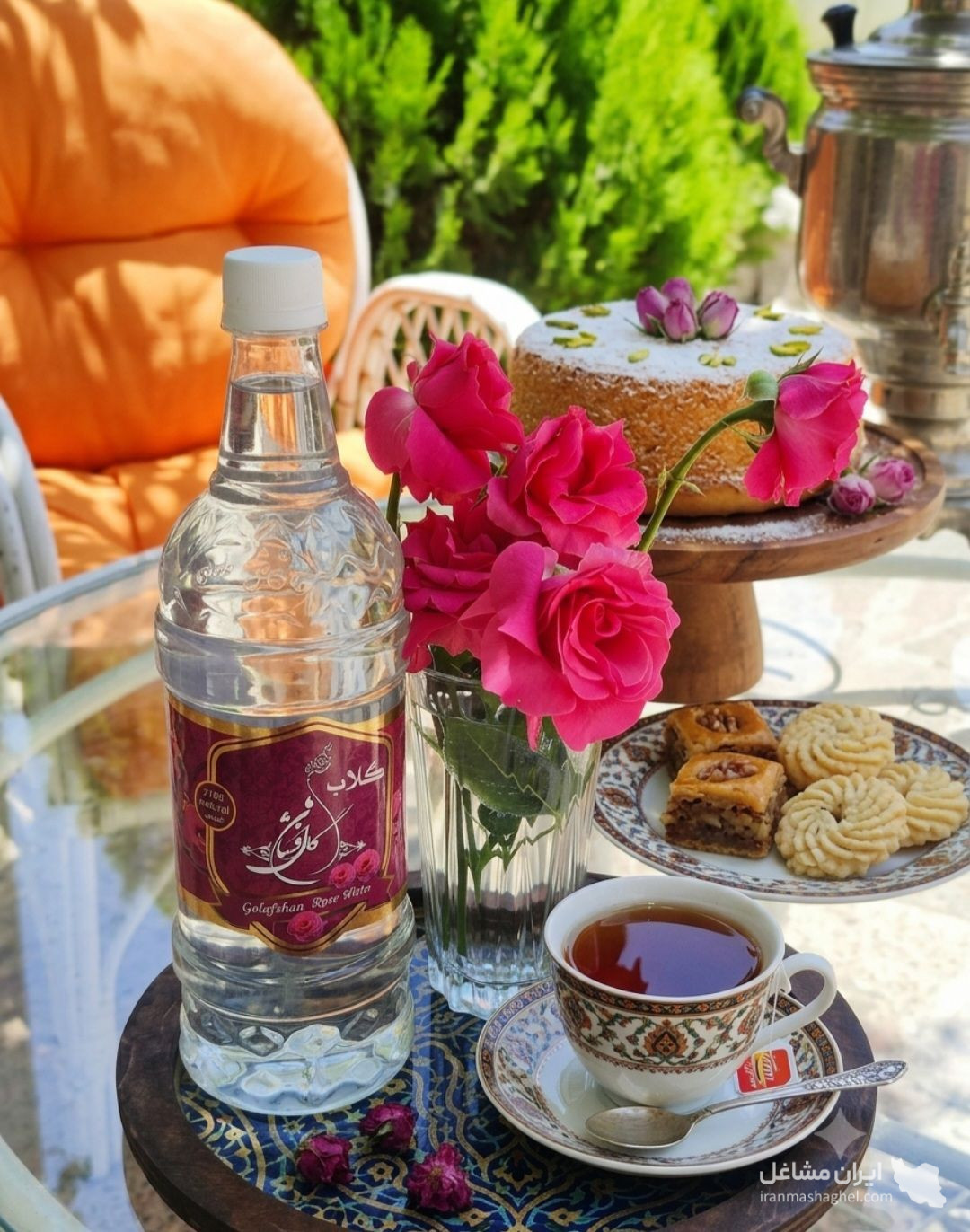 تولید گلاب و عرقیجات می نوش در شیراز