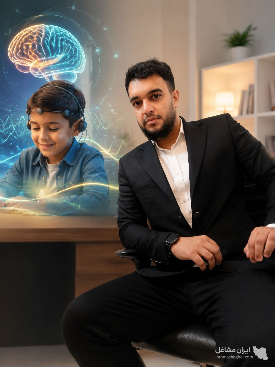 خدمات نوروفیدبک و نقشه مغزی به مدیریت رضا امانی در بجنورد