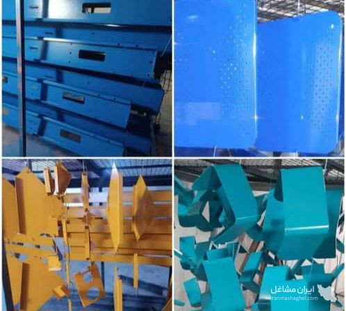 خدمات رنگ پودری کوره ای فلزات البرز عابدینی در قم