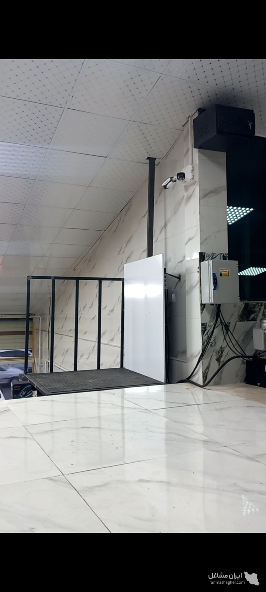 بالابر هیدرولیک مهندس سمین در لاهیجان