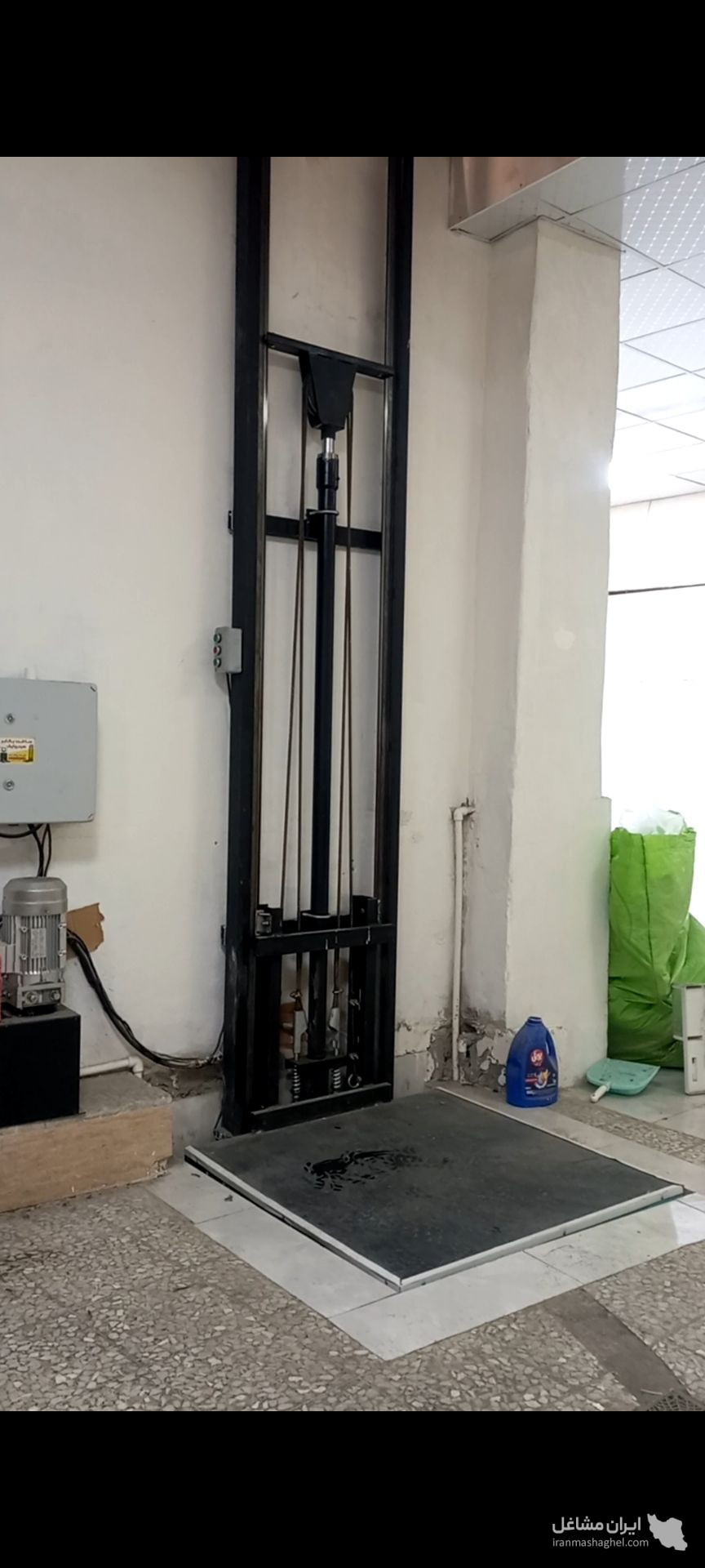 بالابر هیدرولیک مهندس سمین در خشکبیجار