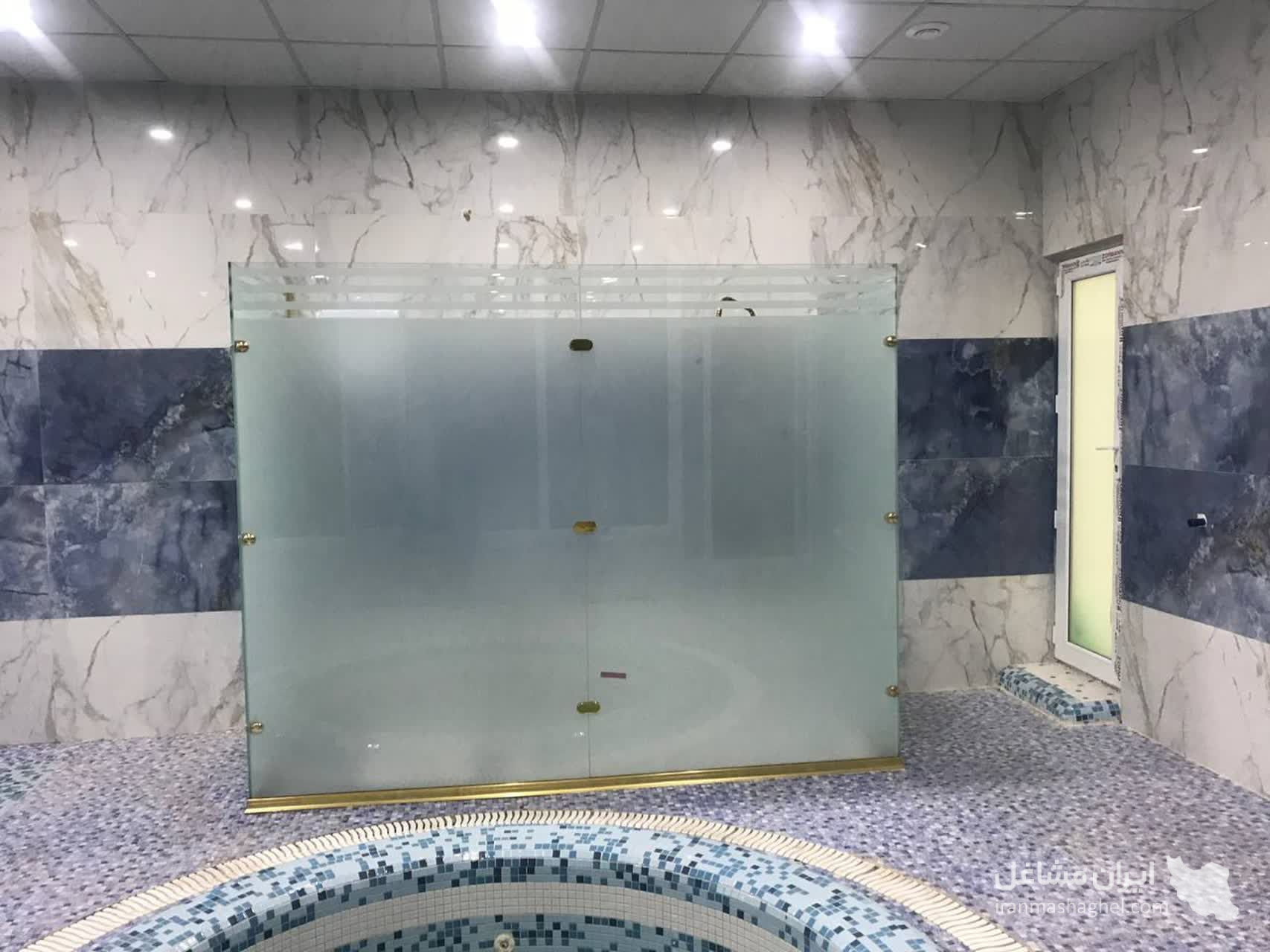 اجرای شیشه سکوریت پارتیشن رایموند به مدیریت اقامتی در مشهد