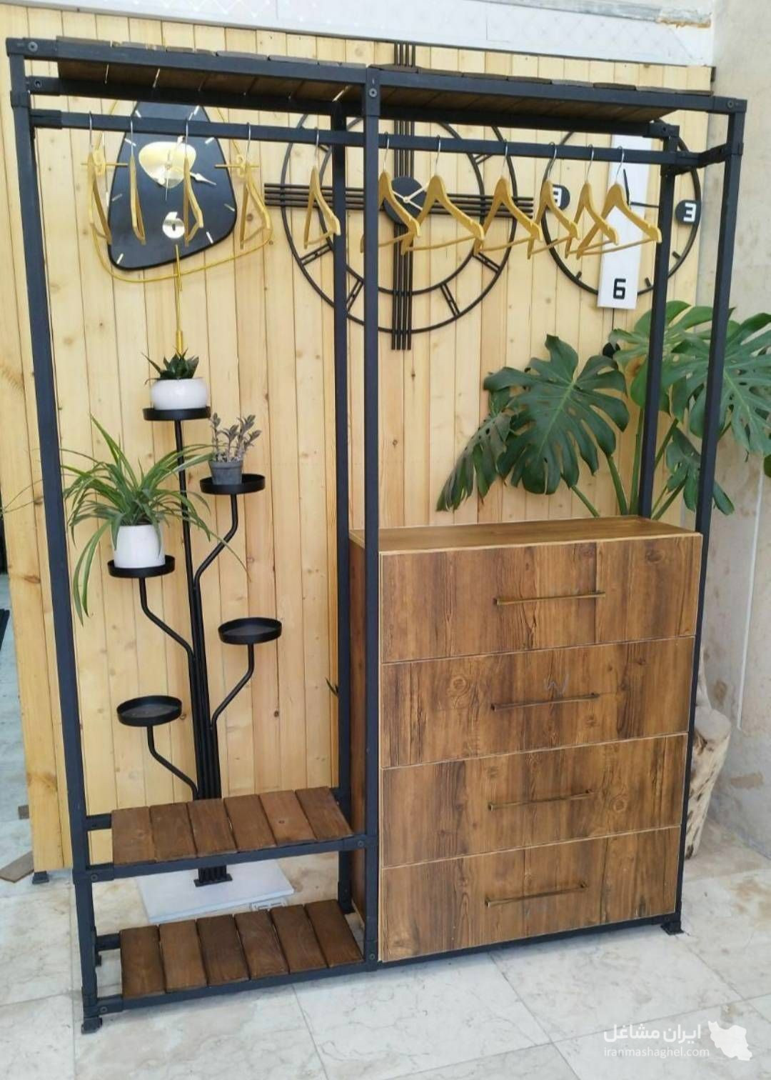 تولید قفسه و رگال فروشگاهی تکنو فلز یکتا رشت