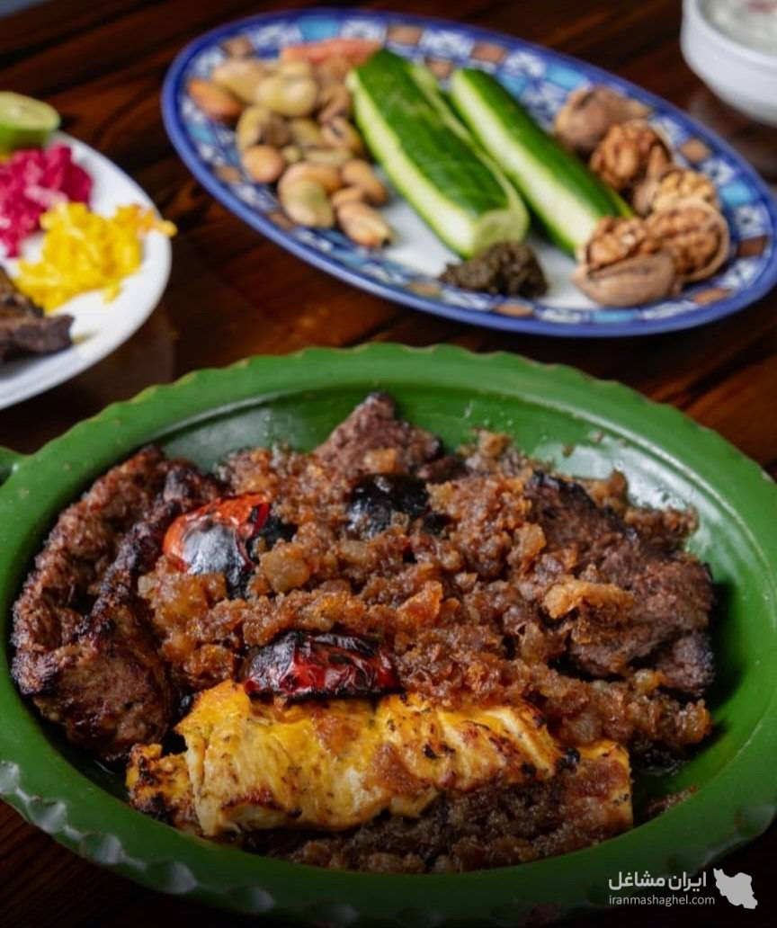 کافه رستوران و غذای اصیل و گیلانی بارکو در تهران