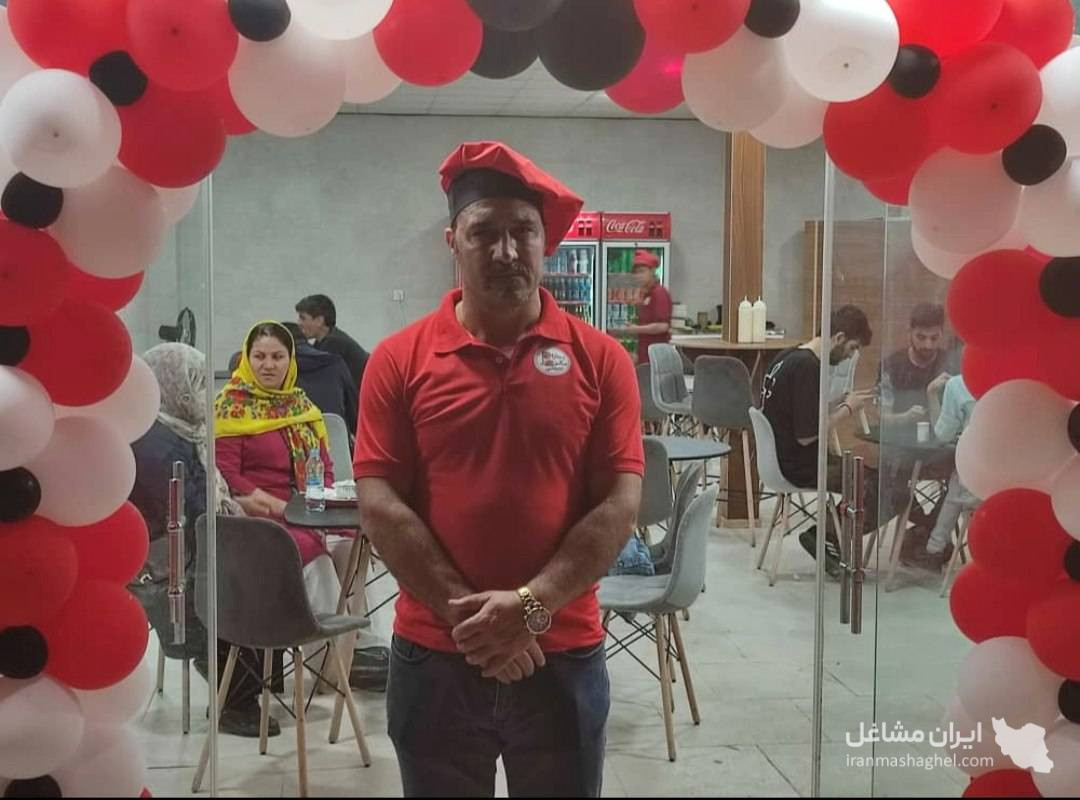 کافه و پیتزا برگر توپولی در محمودآباد مازندران
