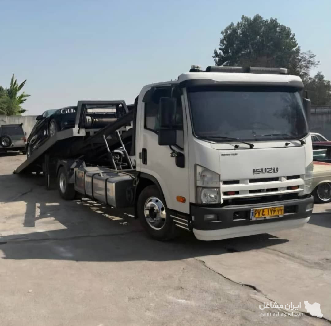 خودروبر و یدک کش شبانه روزی تقی زاده در جاده هراز