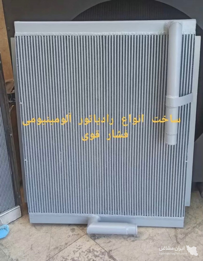 طراحی ساخت رادیاتور دیزل ژنراتور لودر ابعاد مختلف جواد هنرور در بوشهر