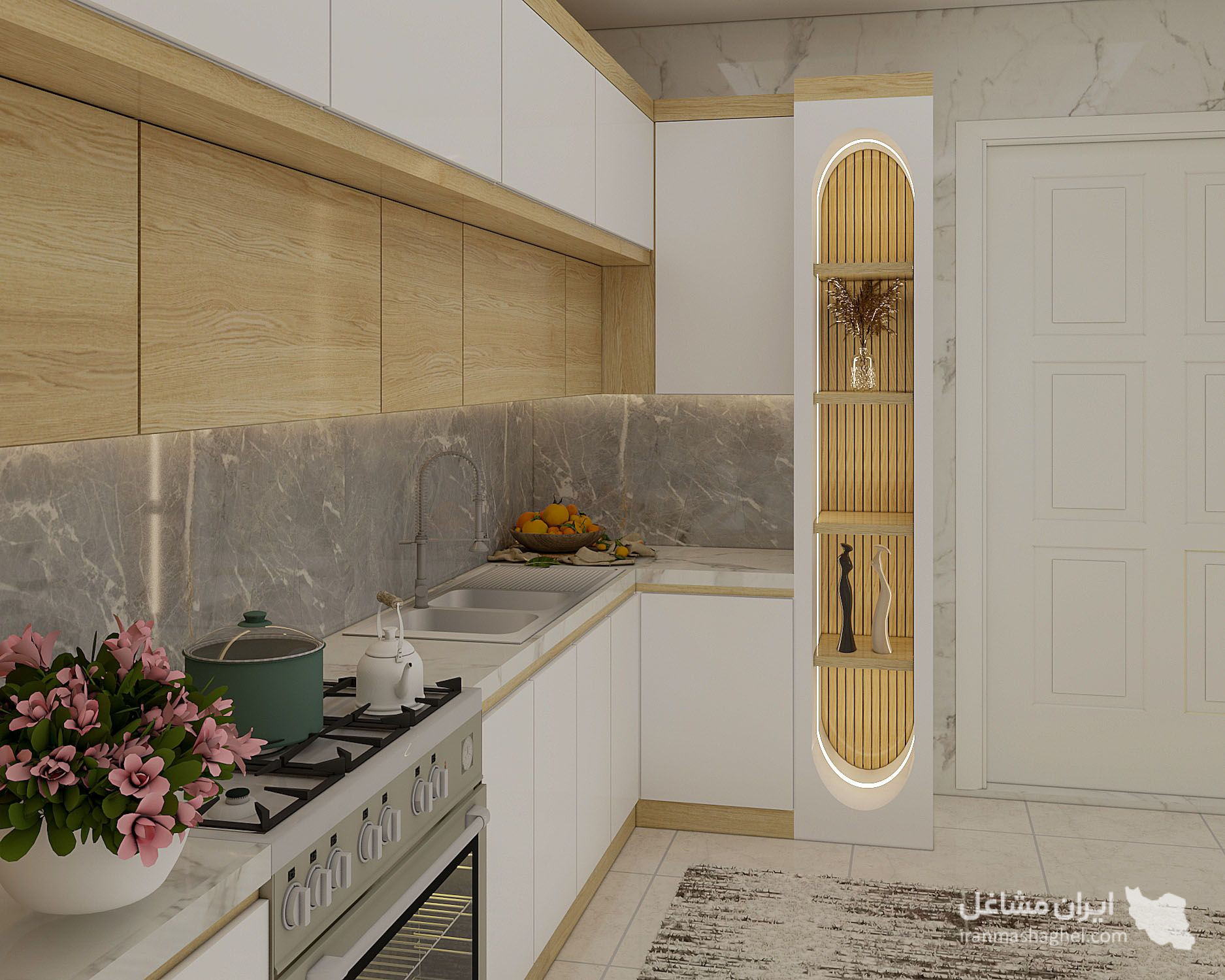 طراحی و اجرای دکوراسیون داخلی ارس در جهرم