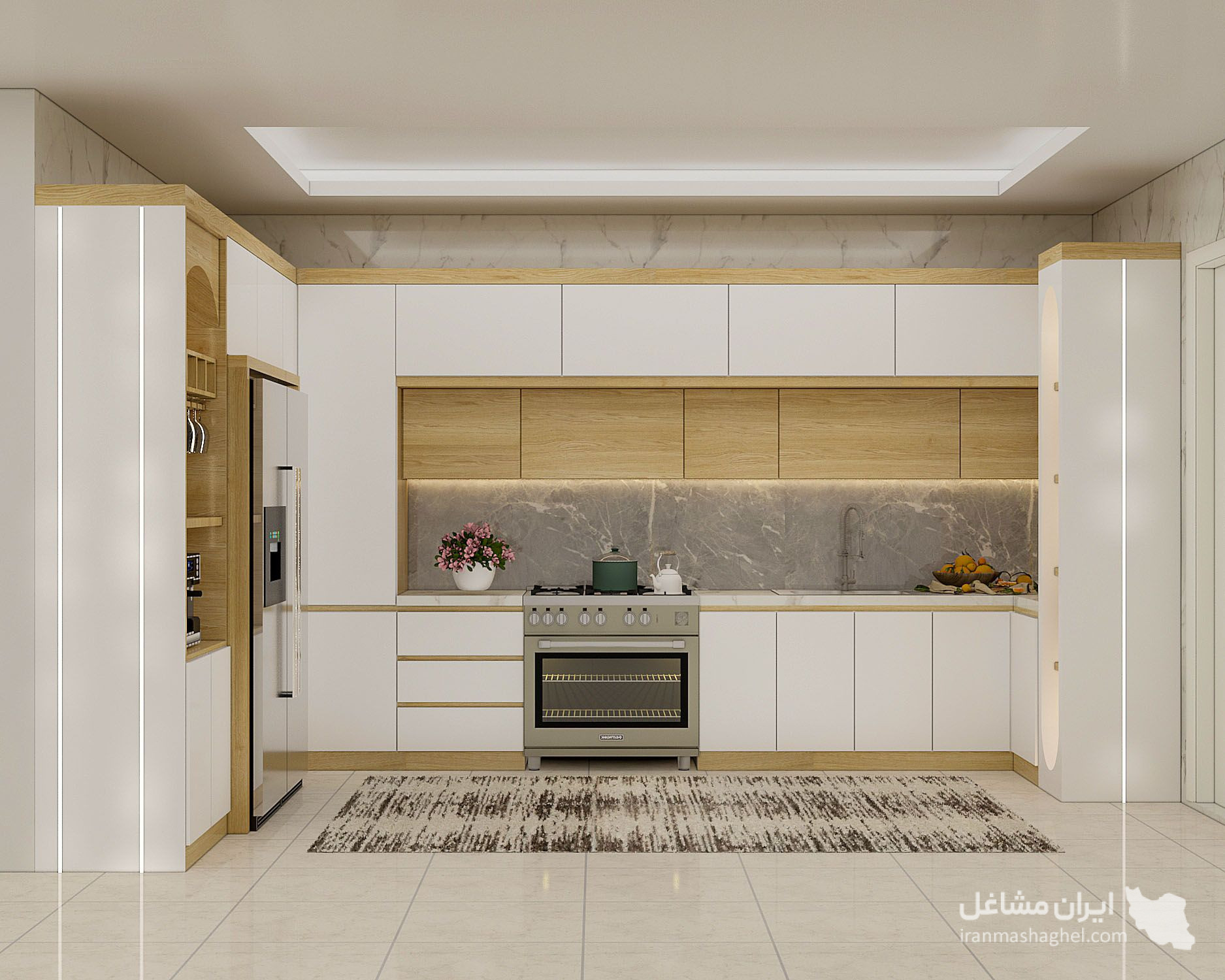 طراحی و اجرای دکوراسیون داخلی ارس در جهرم