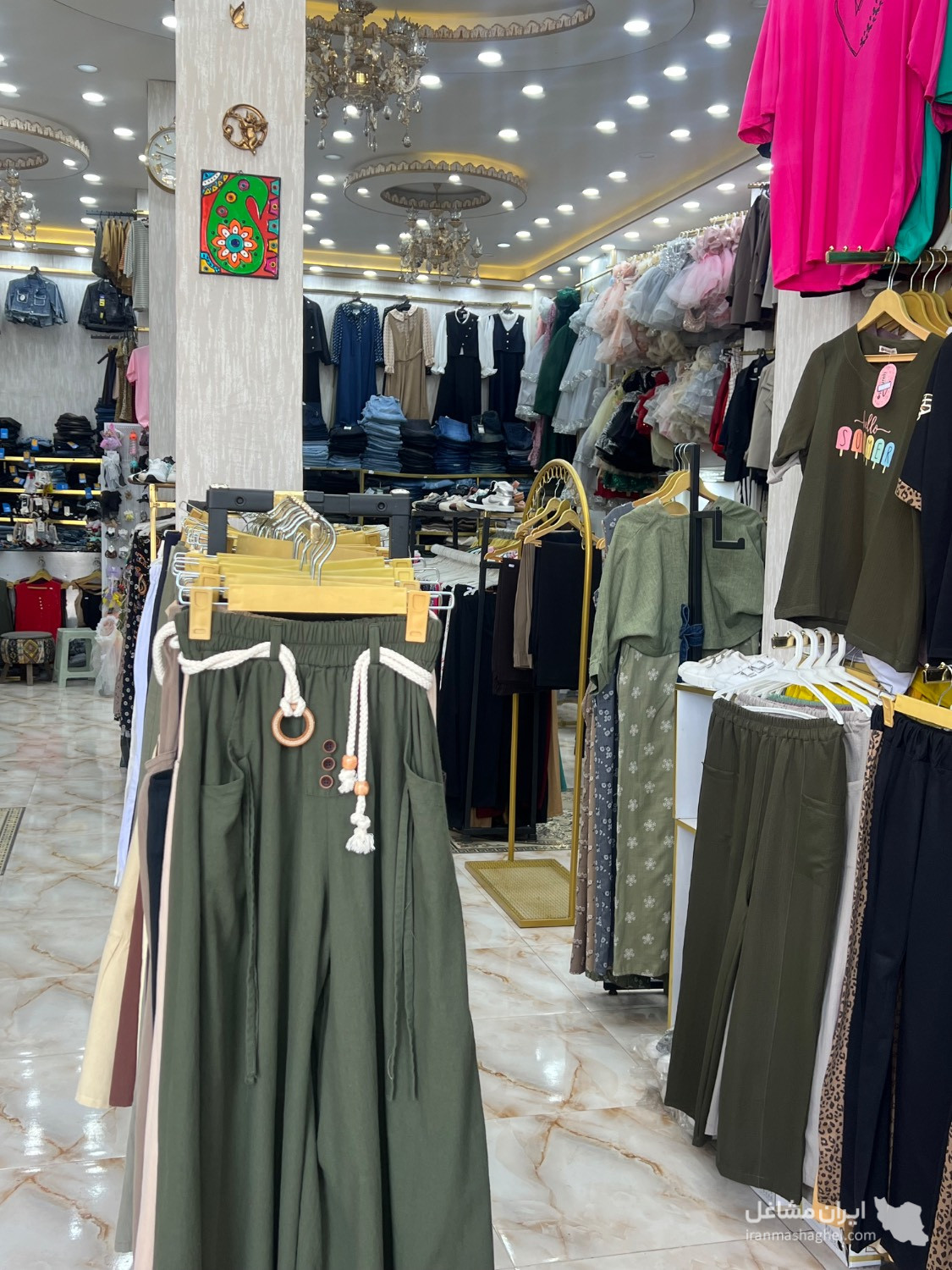 فروشگاه لباس آنجل در املش