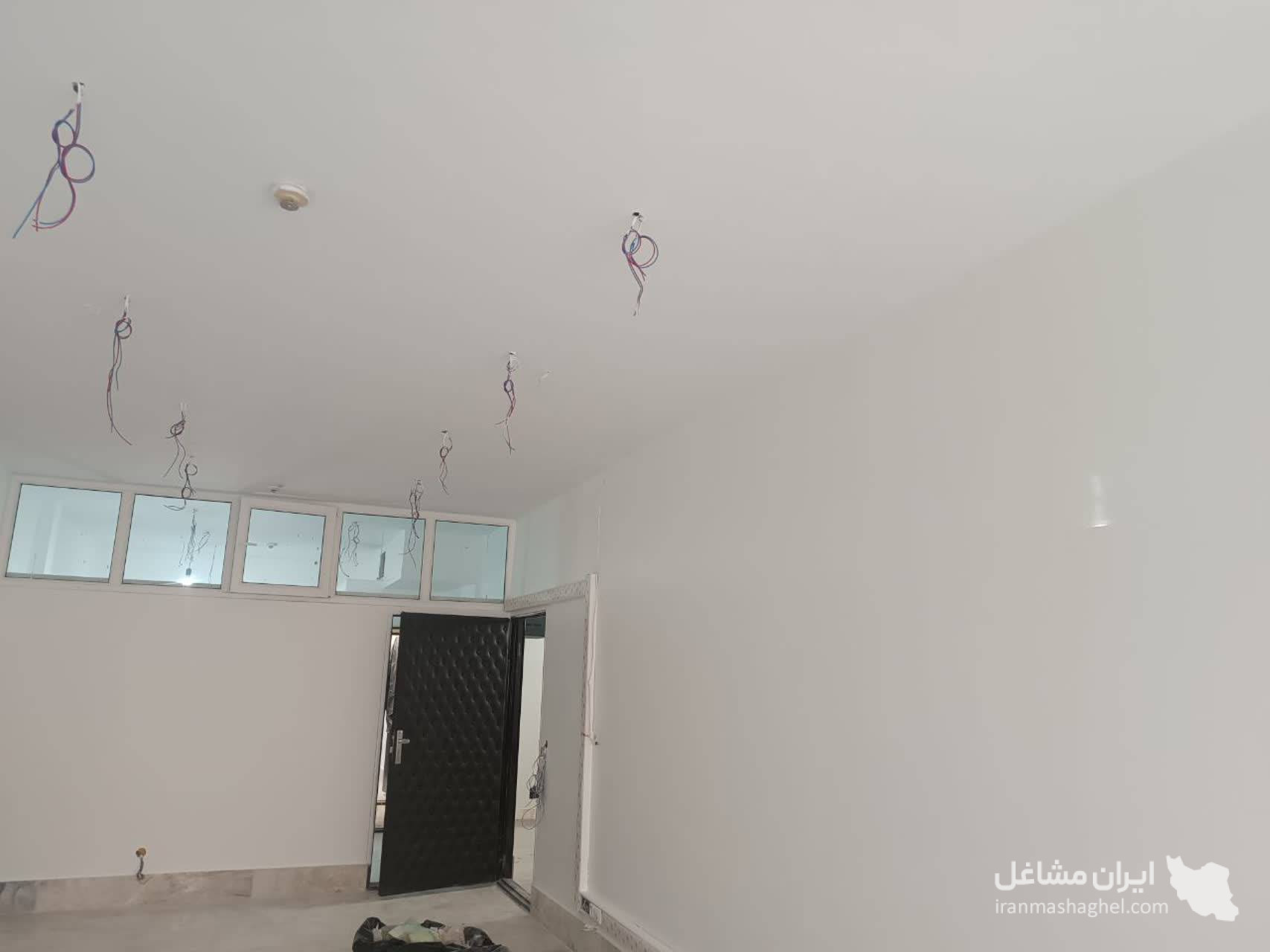 نقاشی ساختمان رامین چیتگر در غرب تهران