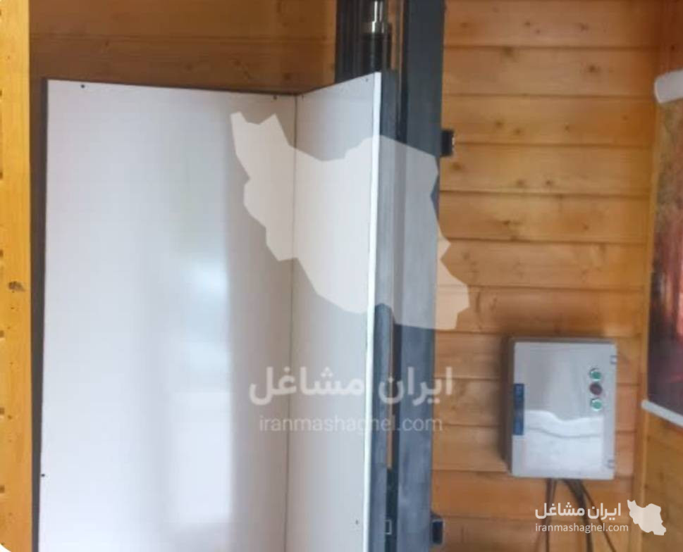 بالابر هیدرولیک مهندس سمین در منجیل