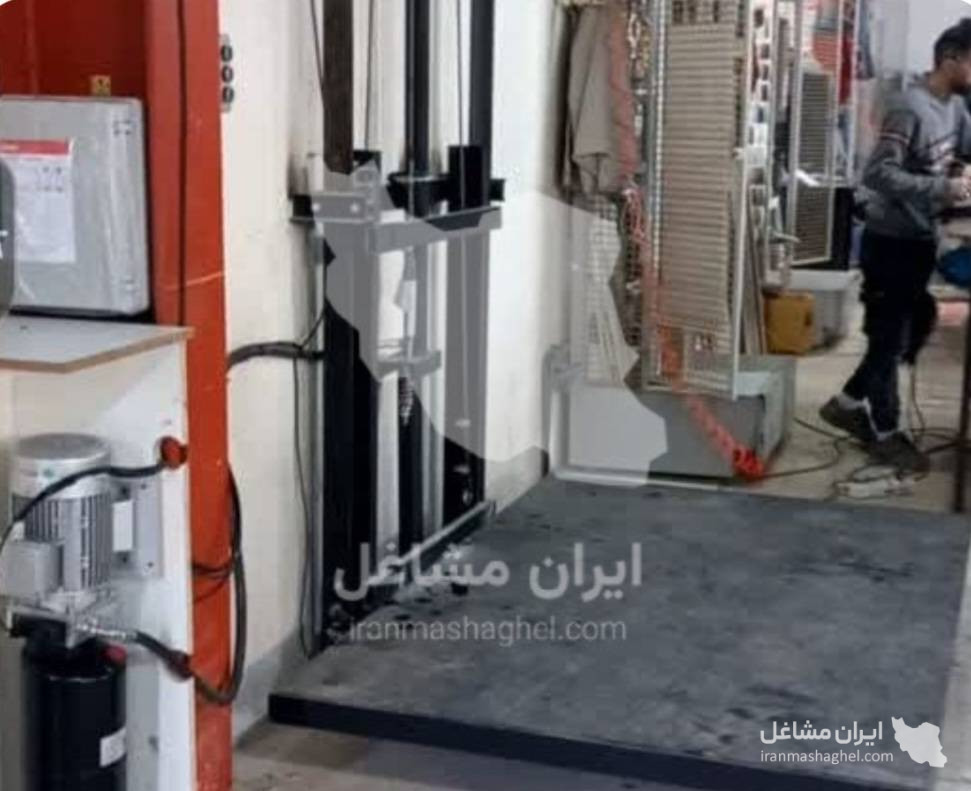 بالابر هیدرولیک مهندس سمین در فومن
