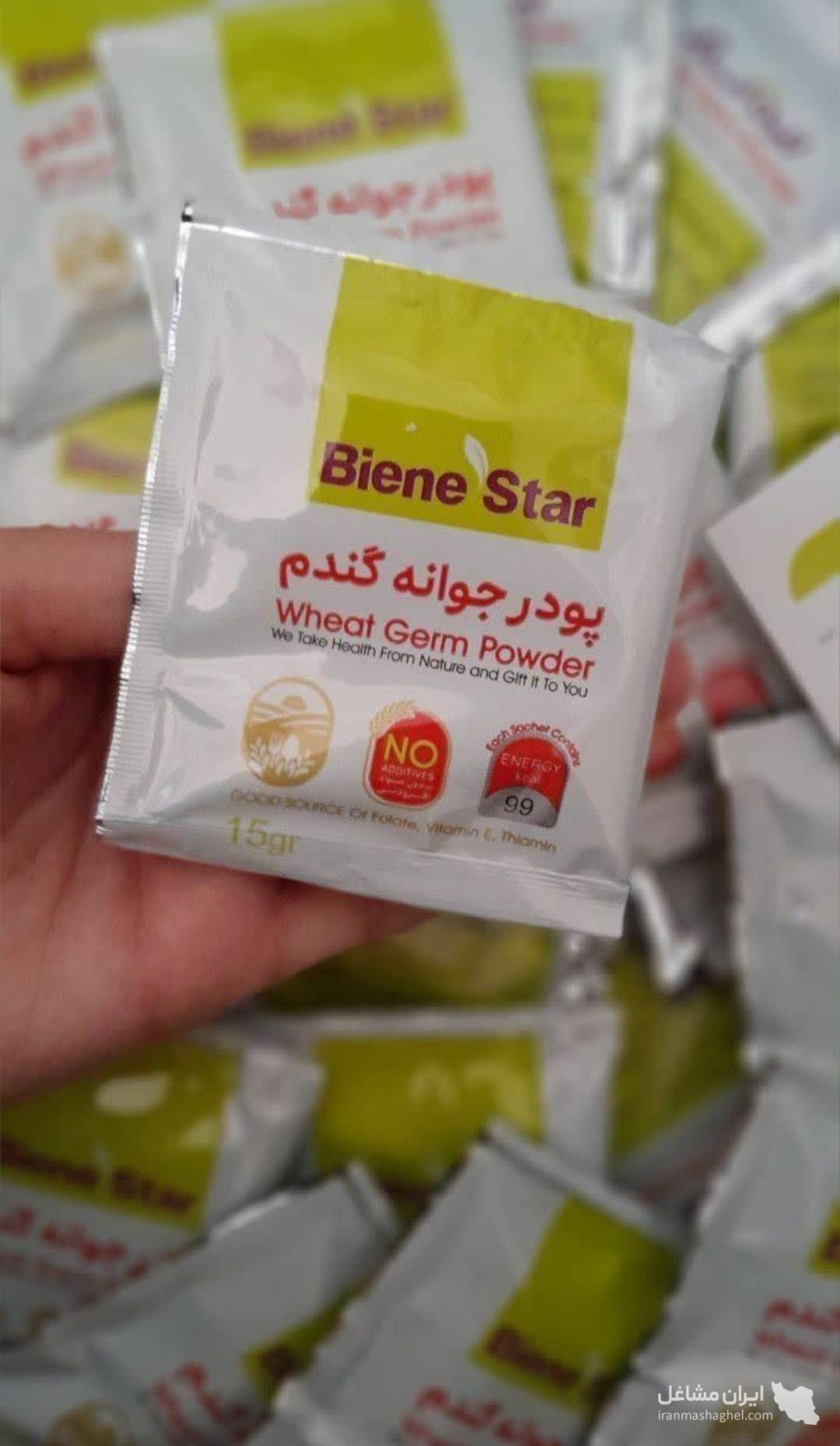 فروش پودر جوانه گندم برای چاقی صورت به مدیریت رحمانی در رشت