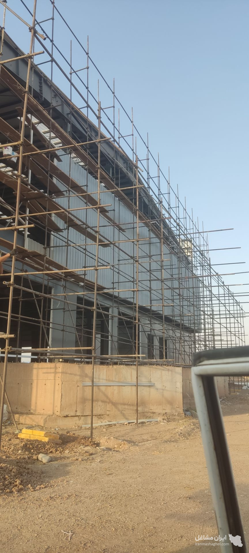 داربست فلزی آروین با مدیریت محمددوست در محمدیه