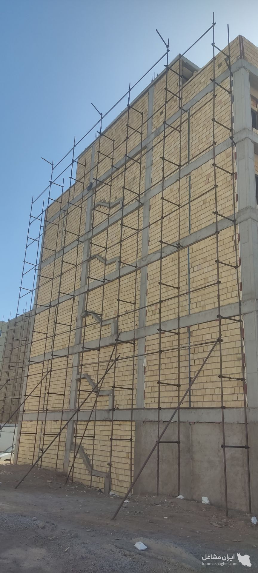 داربست فلزی آروین با مدیریت محمددوست در محمدیه