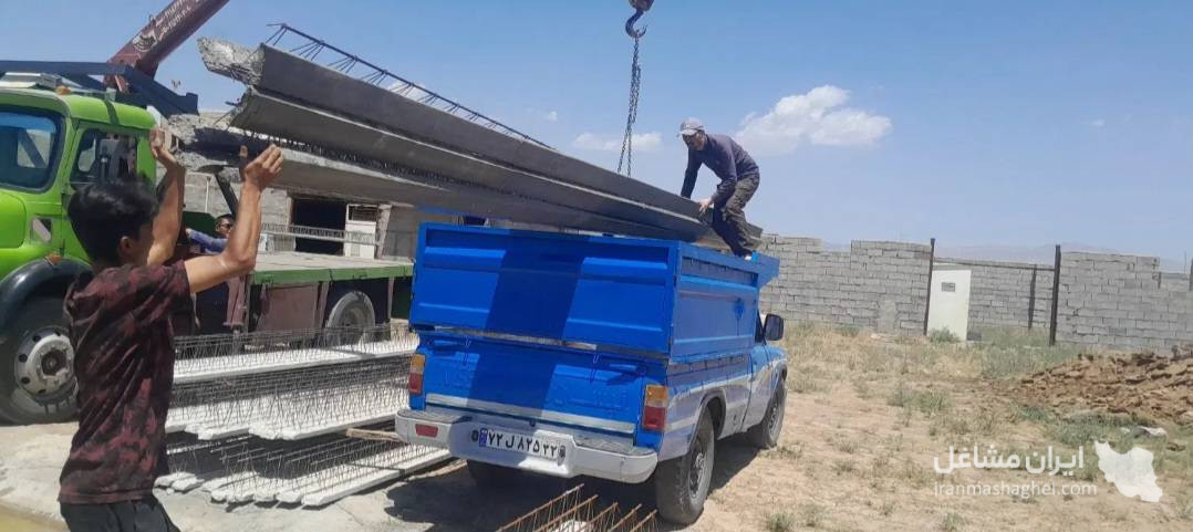 تولید و فروش تیرچه بتنی و خرپا صنعتی پورگی در سبزوار