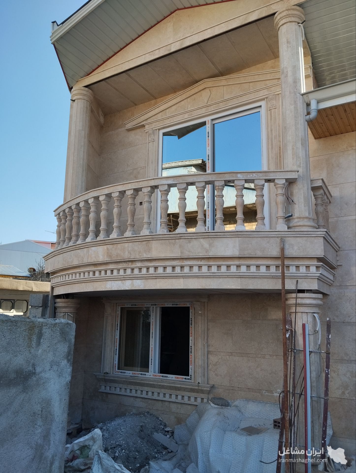 نصب و اجرای پنجره دوجداره upvc به مدیریت حسینی نژاد در تالش