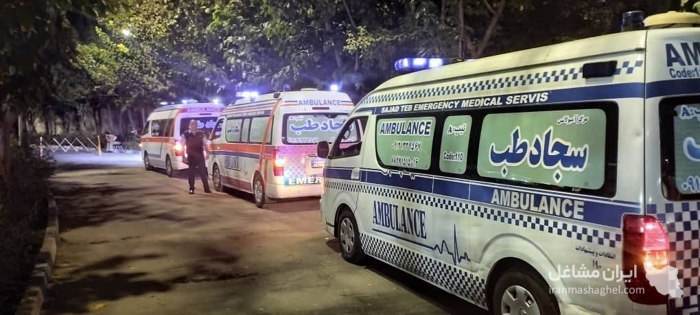 آمبولانس خصوصی شبانه روزی سجاد طب در چهارراه پارک وی تهران