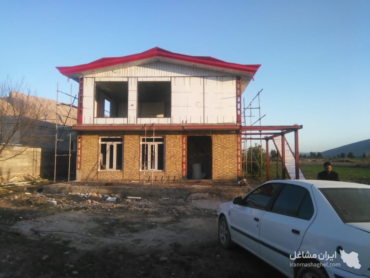 تولید کننده دیوار پیش ساخته تری دی پانل گروه صنعتی ترادژ در کرمانشاه