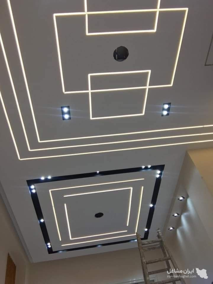 اجرای سقف کاذب و کناف یاس اوج در سنندج