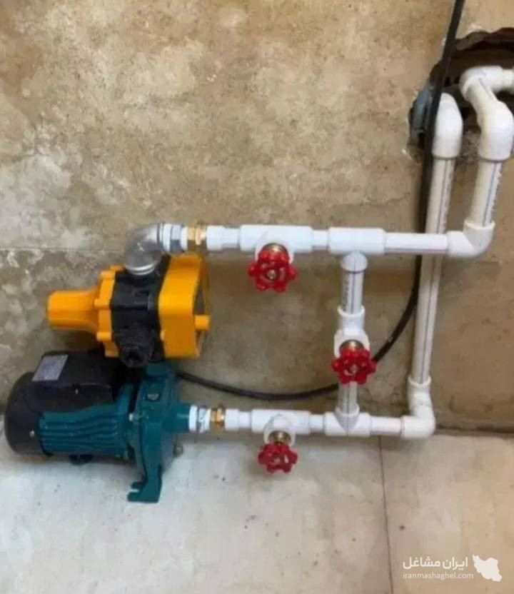 فروش و نصب پمپ های خانگی و صنعتی به مدیریت اوسطی در قزوین