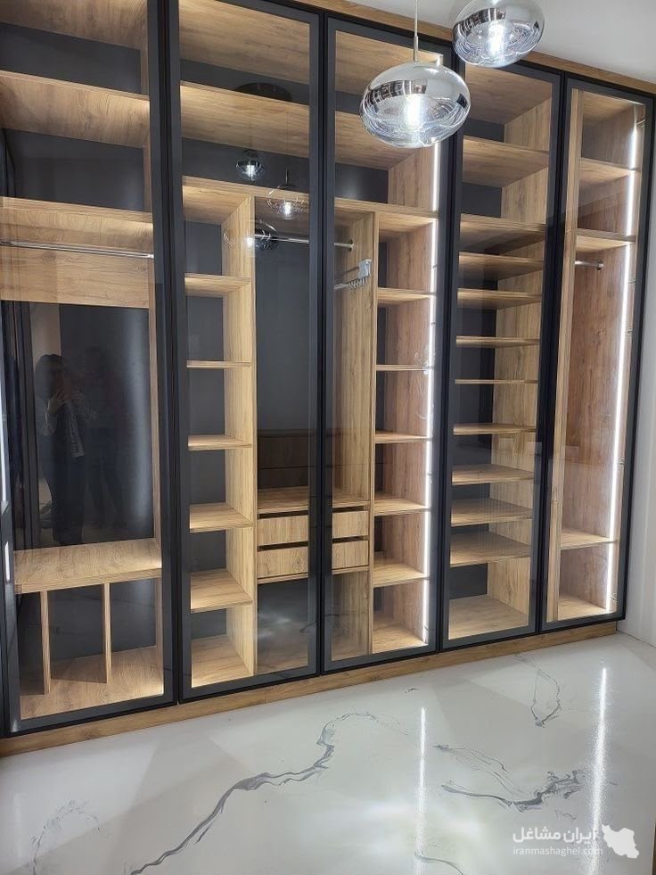 تولیدی درب شیشه ای فریم لس و دکوفیکس NEW HOME  قلی پور در فردیس