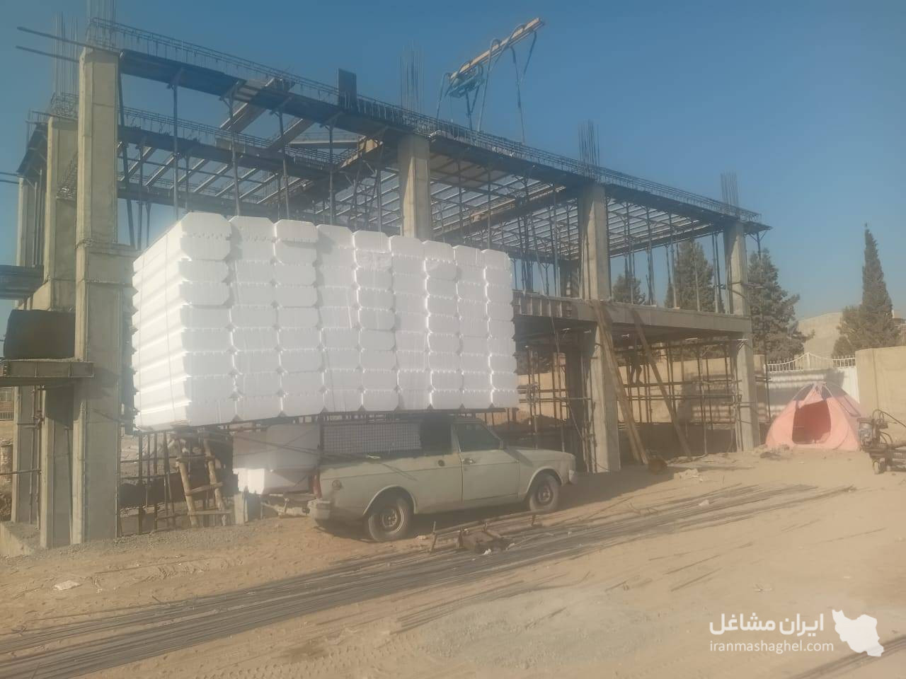تولید یونولیت سقفی ورقی آراز فوم به مدیریت آقای زاویه در کرج