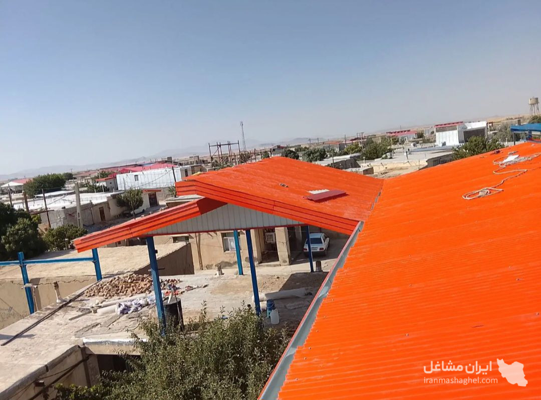 ساخت و نصب خرپا طرح سوله به مدیریت اخوان زارعی در همدان