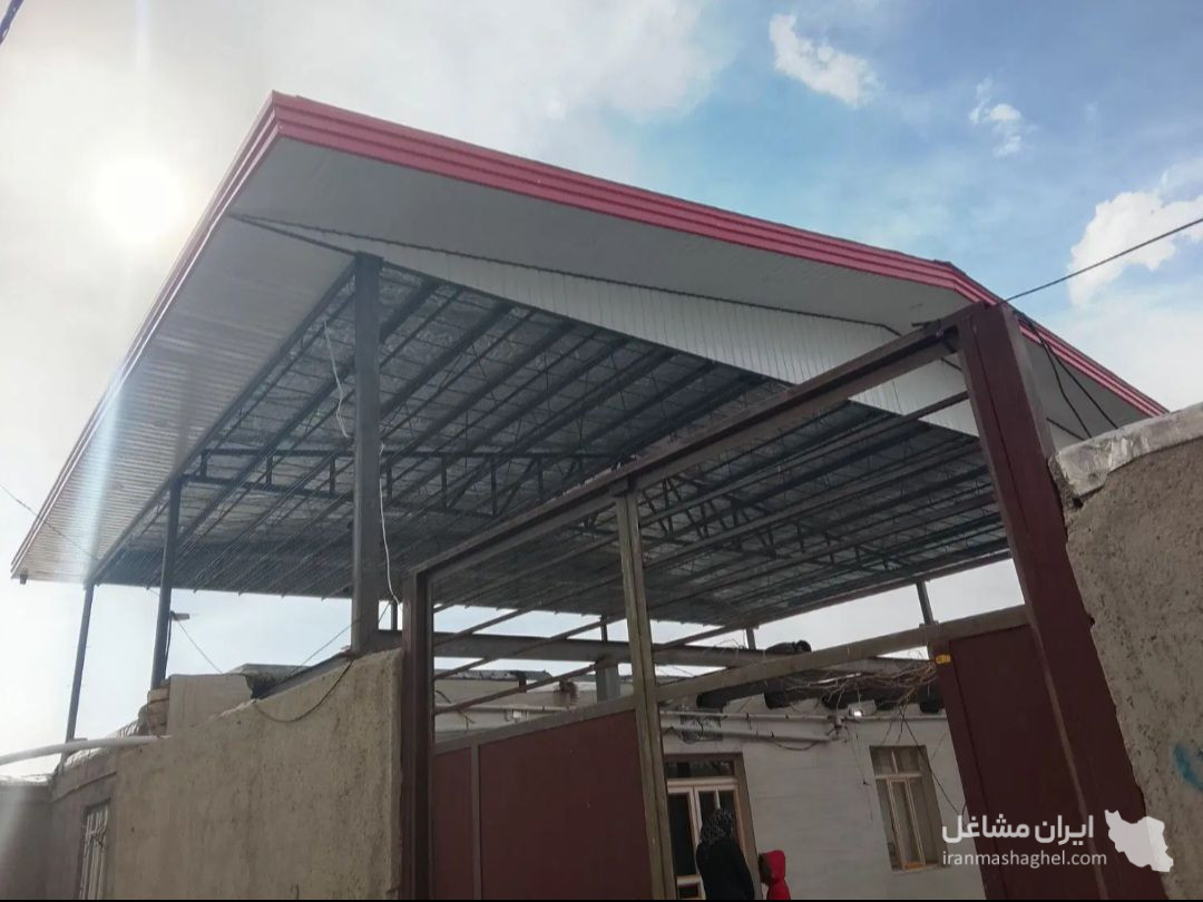 ساخت و نصب خرپا طرح سوله به مدیریت اخوان زارعی در همدان