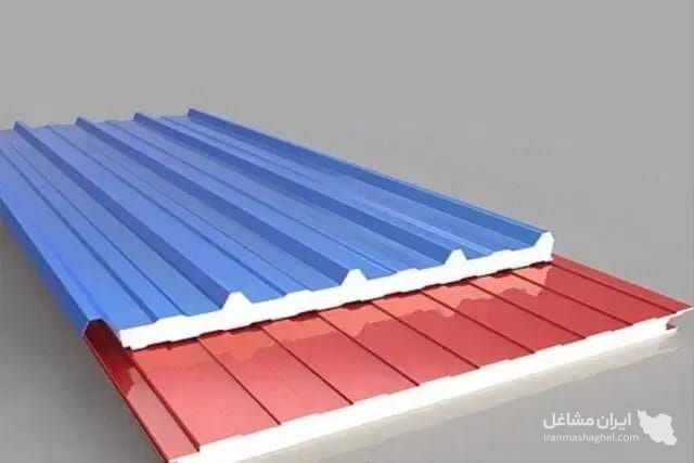 تولید و اجرای ساندویچ پنل سقفی آوان در قزوین