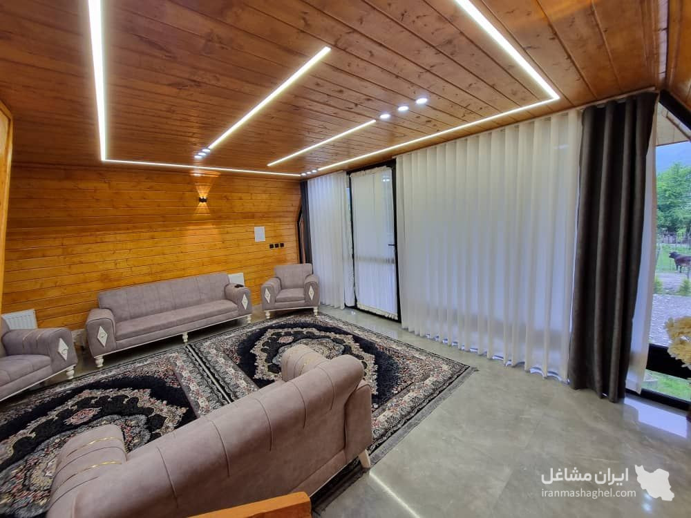 اجاره کلبه سوئیسی به مدیریت آقای کاظمی در ماسال