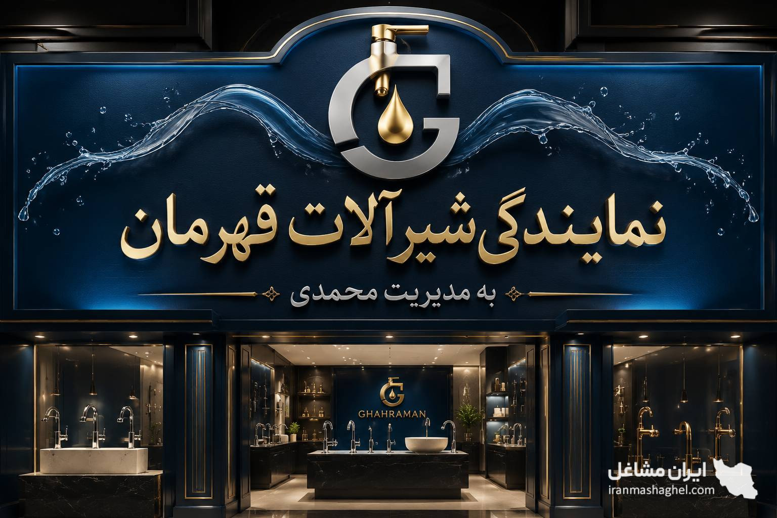 نمایندگی شیرآلات قهرمان در کرمان