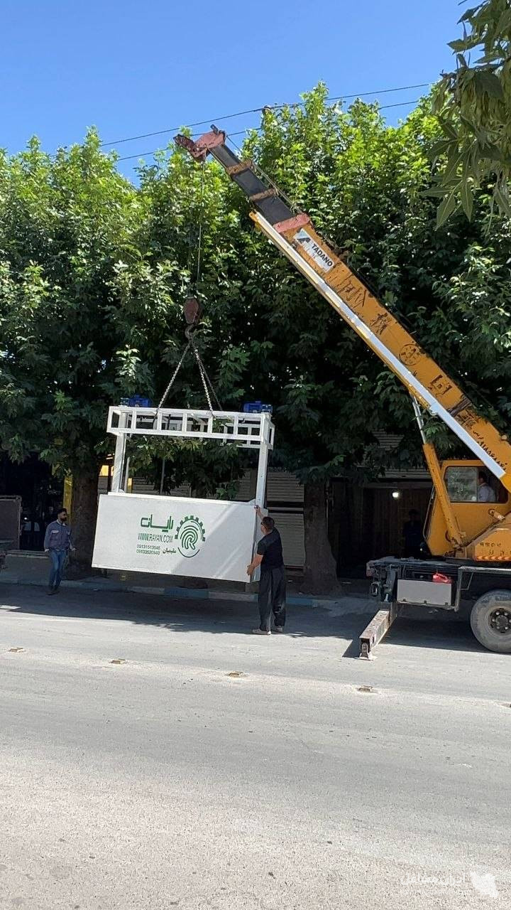ساخت و فروش گاو صندوق آسانسوری طلافروشی گروه رایان در بوشهر