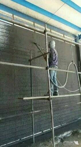 اجرای شاتکریت و تری دی پنل فرهاد عبدی پور در لاهیجان