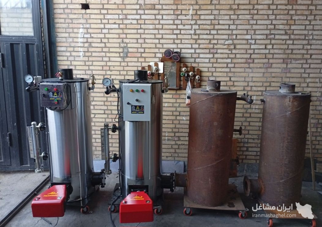 ساخت و فروش دیگ بخار صنعتی و روغن دار صنعتگران بخار ازنا در شرق تهران