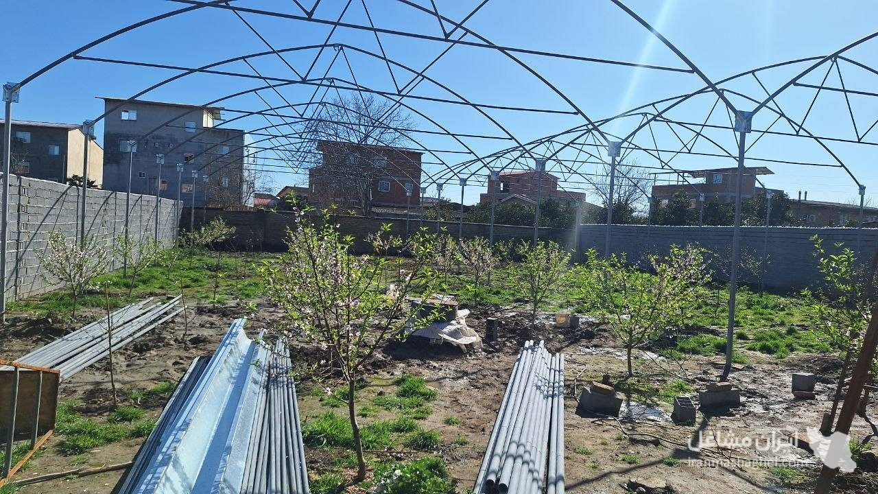 نصب سازه های گلخانه رضایی در ساری