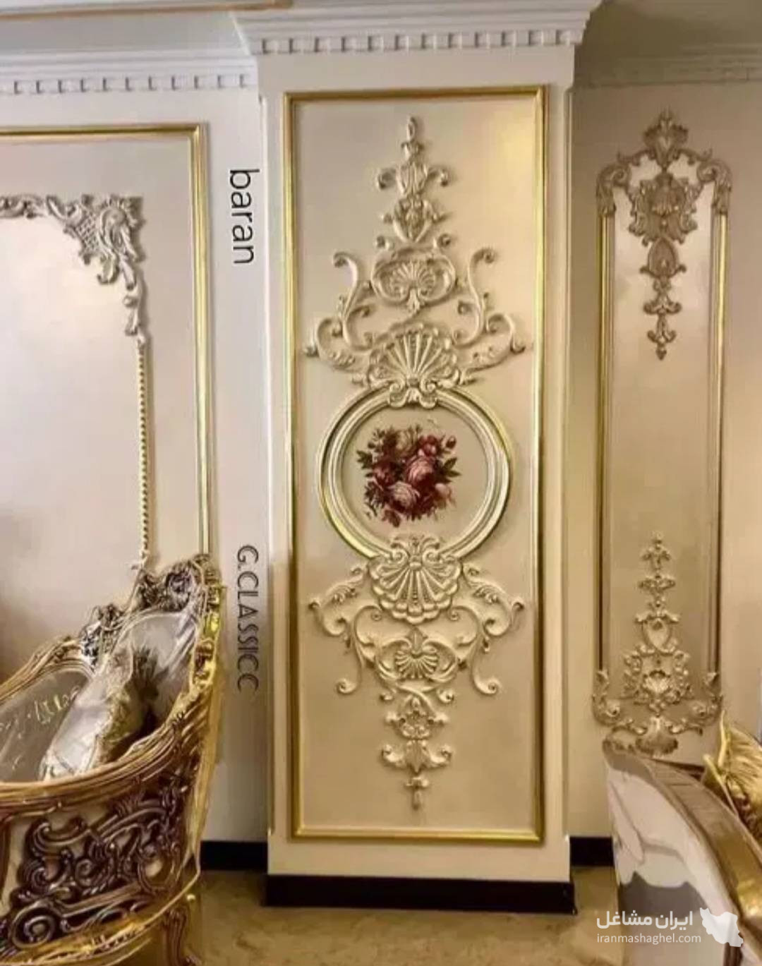 تولید فروش گچبری پیش ساخته دکوراسیون باران با مدیریت فرهادی در اسلامشهر
