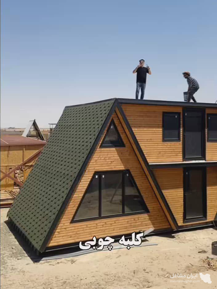 اجرای سقف شیبدار دهقان در رامسر