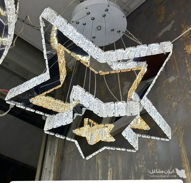 تولید و فروش لوستر سقفی و کریستالی مدرن پارمیس در سنندج
